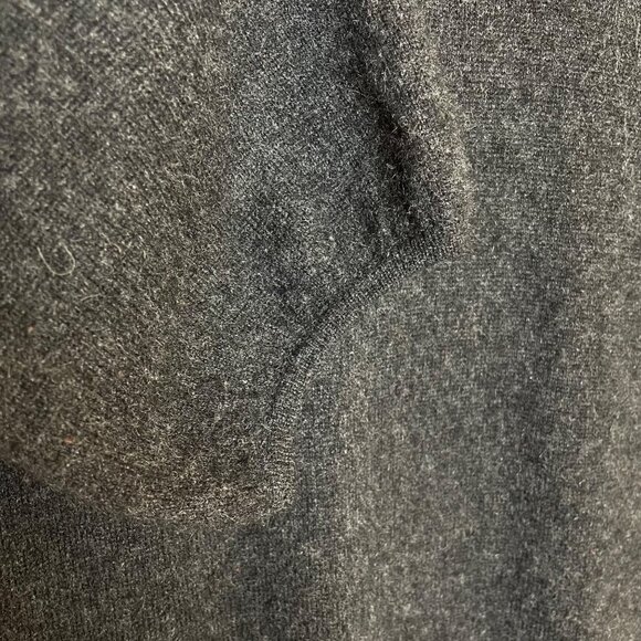 Margaret O'Leary Charcoal Cashmere Sweater Dress, M - Picture 7 of 11